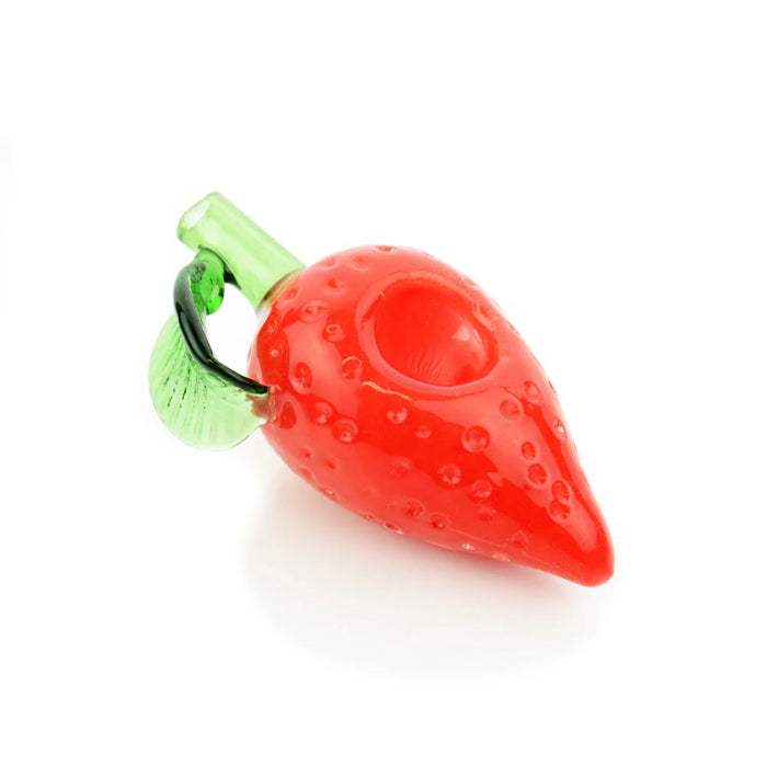 4” Strawberry Hand Pipe WorldofBongs