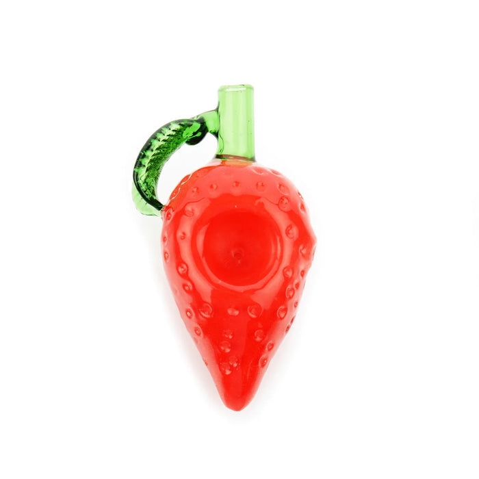 4” Strawberry Hand Pipe WorldofBongs