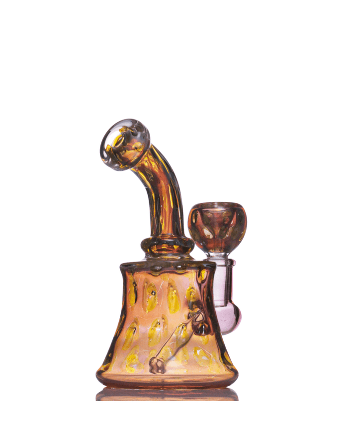 5.5'' Gold Mini Bong Rig WorldofBongs