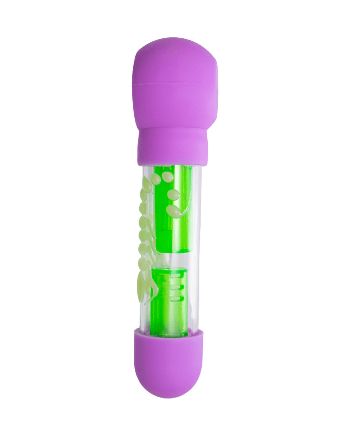 5.5'' Silicone & Acrylic Scorpion Spoon Pipe - Glows in the Dark WorldofBongs