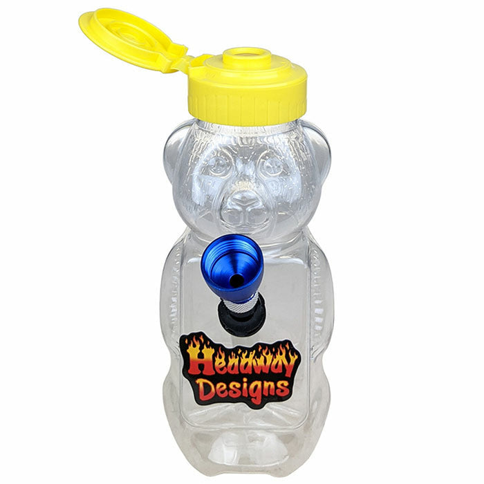 6” acrylic Honey Bear Water Pipe WoB