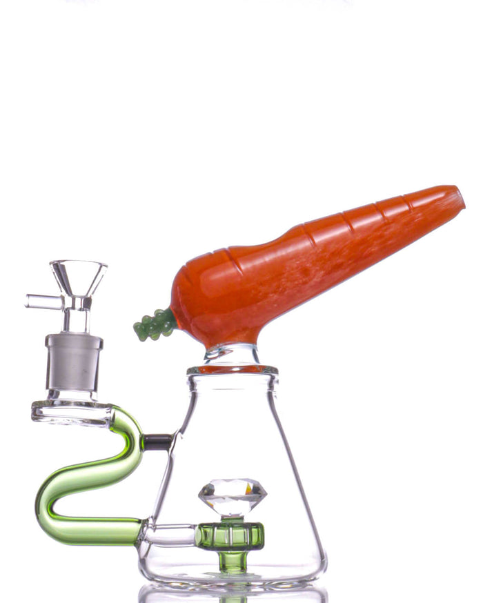 6'' Carrot Bong Rig w/ Banger WorldofBongs