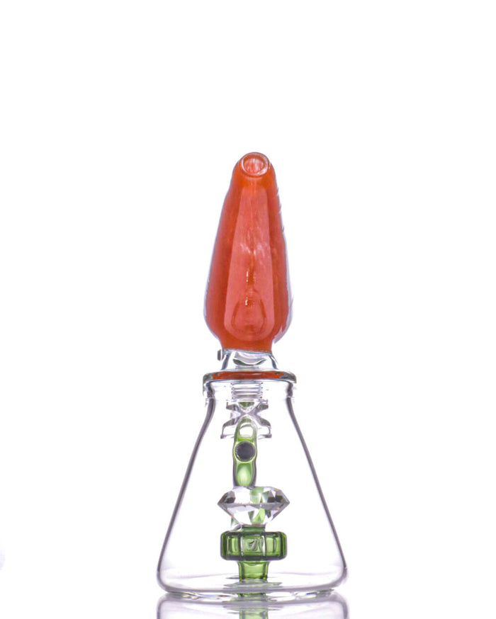 6'' Carrot Bong Rig w/ Banger WorldofBongs