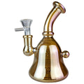 6” Fat Bell Mini Rig Bong w/Bowl&Banger