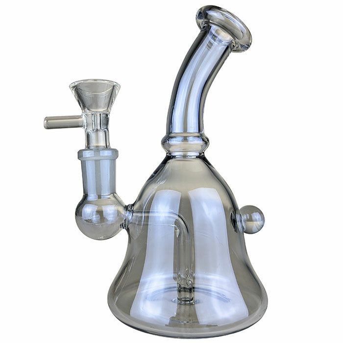 6” Fat Bell Mini Rig Bong w/Bowl&Banger WorldofBongs