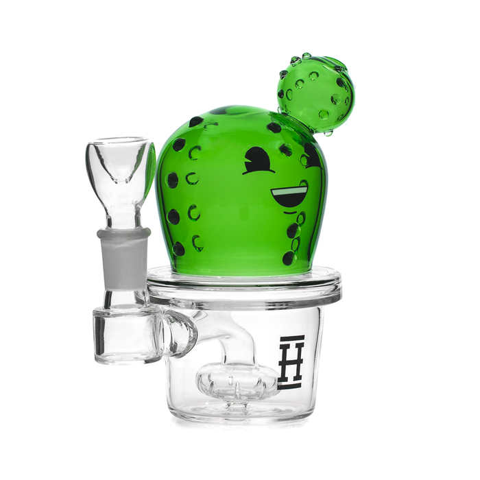 6" Happy Cactus Bong HEMPER