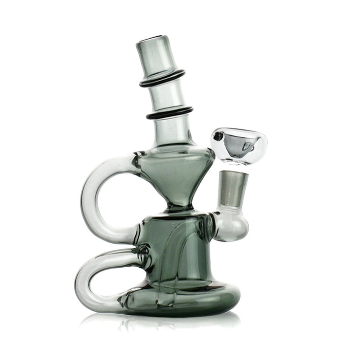 6” Recycler Water Pipe (3 Colors) WorldofBongs