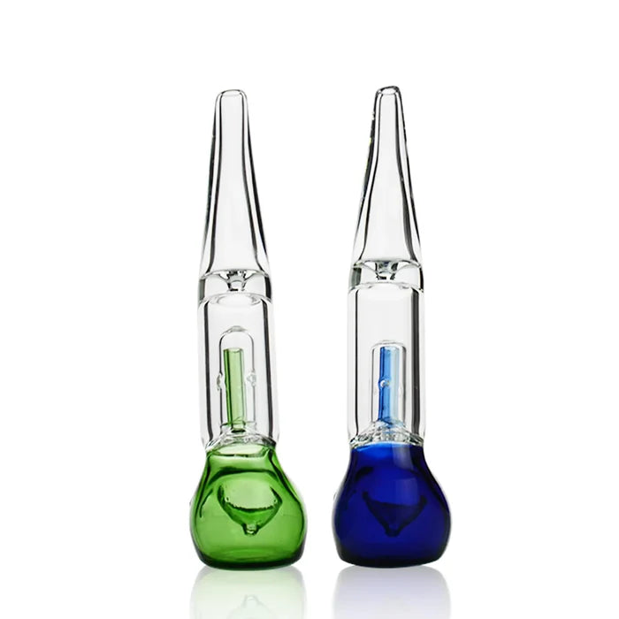 6” Sherlock Water Pipe with Percolator WorldofBongs