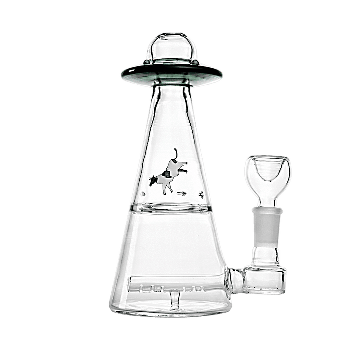 6” UFO Vortex Perc Water Pipe HEMPER