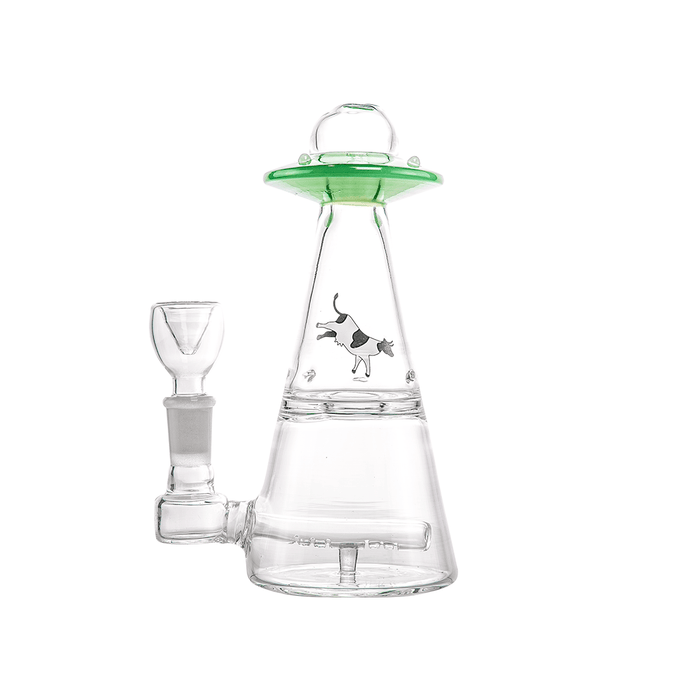 6” UFO Vortex Perc Water Pipe HEMPER