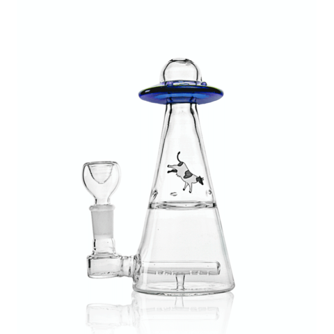 6” UFO Vortex Perc Water Pipe HEMPER