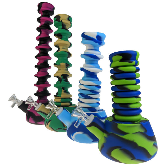 7”-15” Expandable Silicone Bong WorldofBongs