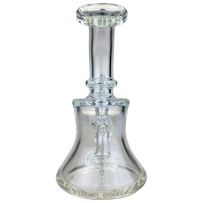 7" Bent Neck Showerhead Thick Rig WorldofBongs