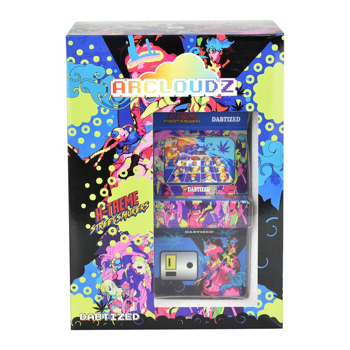 7" Dabtized Arcloudz LED Arcade 2.0 Glass Bong