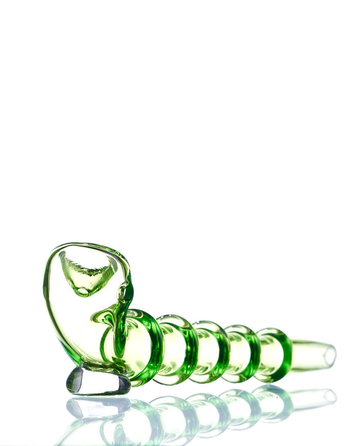 7'' Green Sherlock Hand Pipe worldofbongs