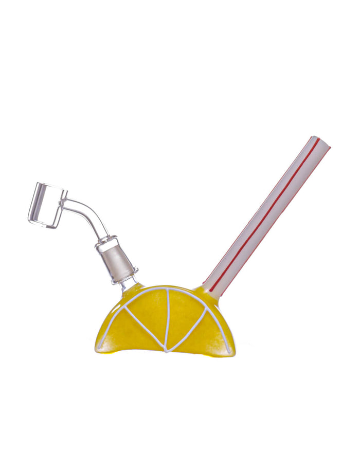 7'' Lemon Wedge Dab Rig WorldofBongs
