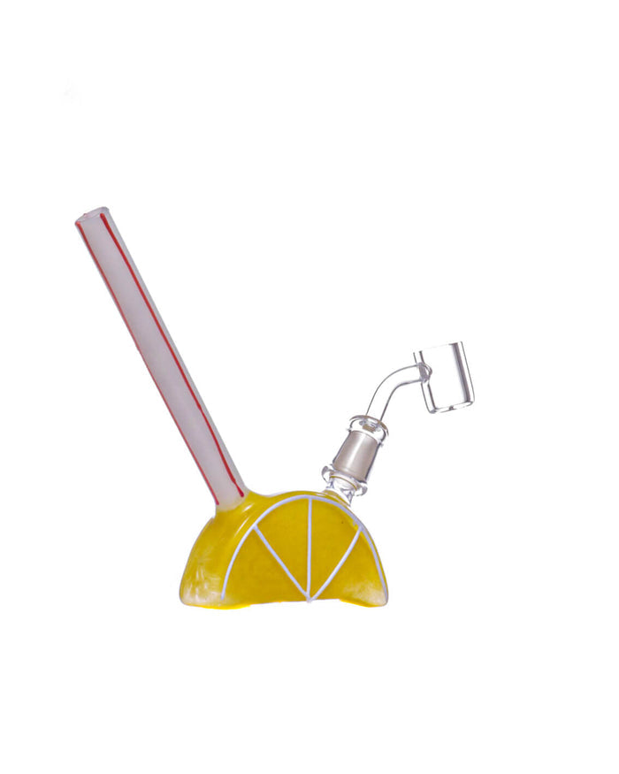 7'' Lemon Wedge Dab Rig WorldofBongs