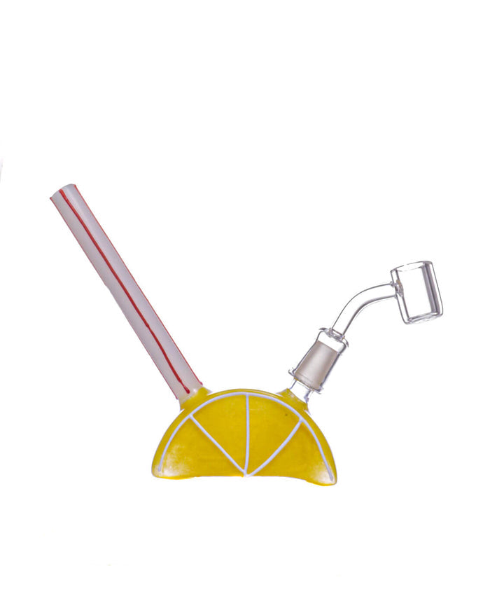 7'' Lemon Wedge Dab Rig WorldofBongs