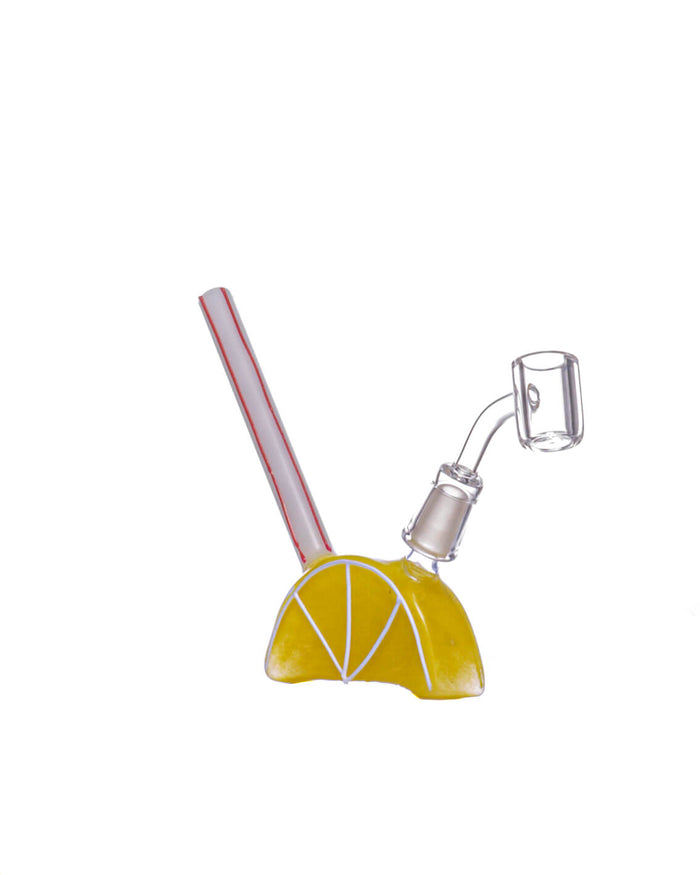 7'' Lemon Wedge Dab Rig WorldofBongs