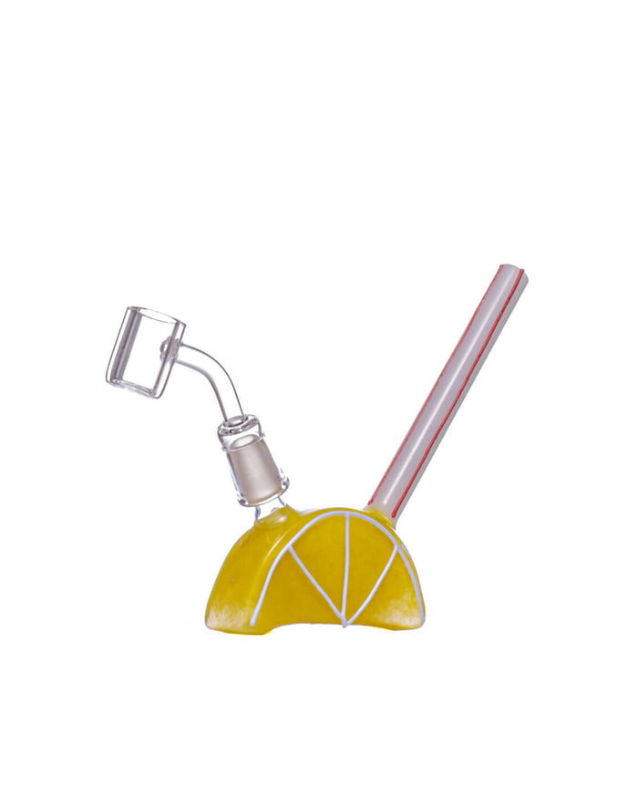 7'' Lemon Wedge Dab Rig WorldofBongs