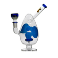7" Spotted Egg Bong HEMPER