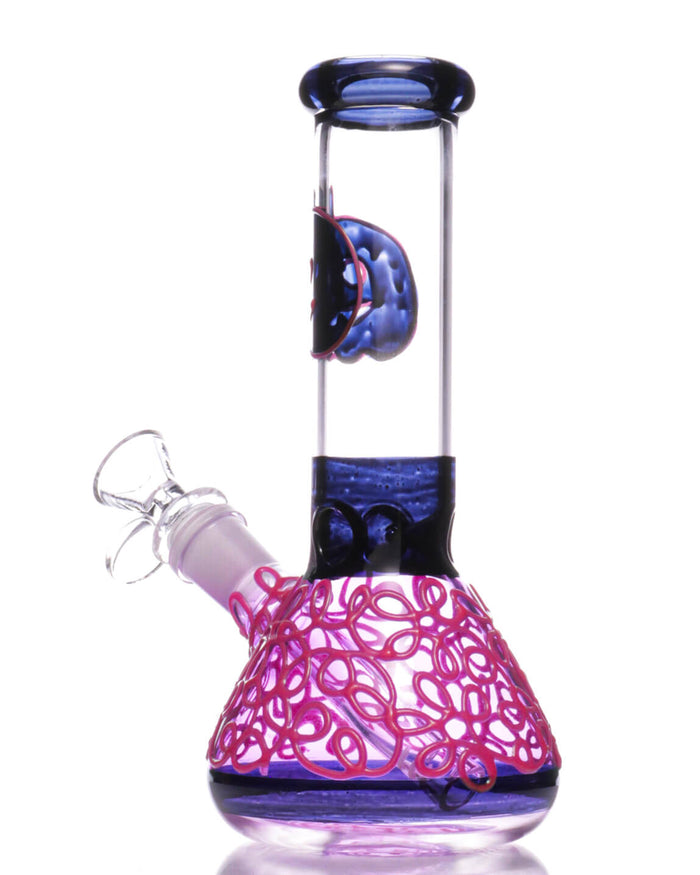 7.5'' Halloween Beaker Bong - Glow In The Dark WorldofBongs