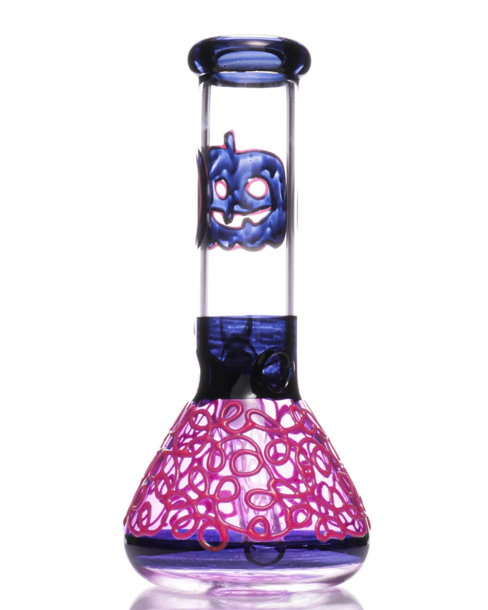 7.5'' Halloween Beaker Bong - Glow In The Dark WorldofBongs