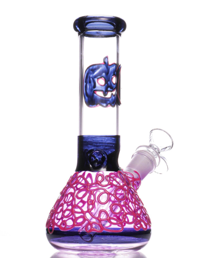 7.5'' Halloween Beaker Bong - Glow In The Dark WorldofBongs