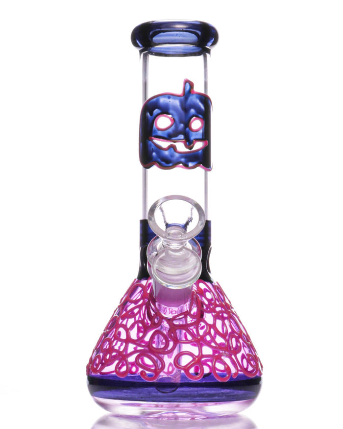 7.5'' Halloween Beaker Bong - Glow In The Dark WorldofBongs