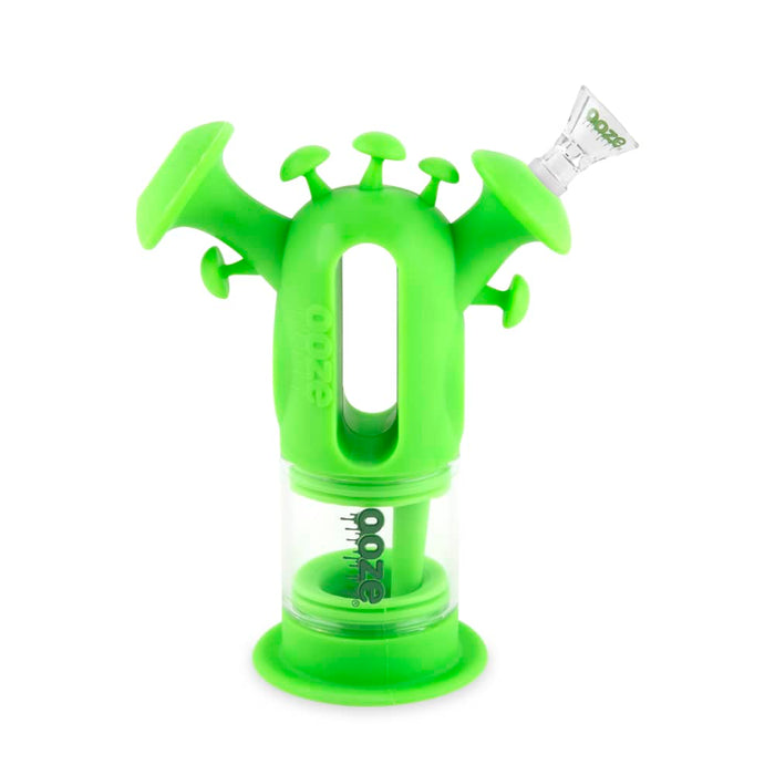 7.5” Ooze Trip Water Pipe Silicone Bubbler Rig