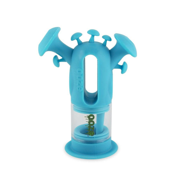 7.5” Ooze Trip Water Pipe Silicone Bubbler Rig