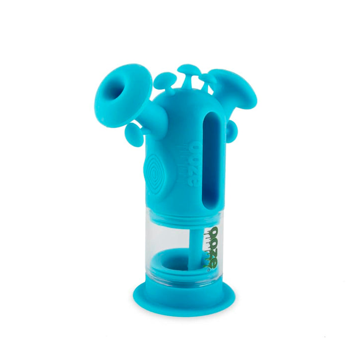 7.5” Ooze Trip Water Pipe Silicone Bubbler Rig