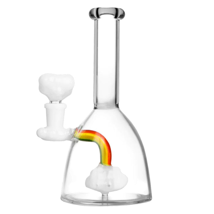 7.5" Rainbow Cloud Water Pipe