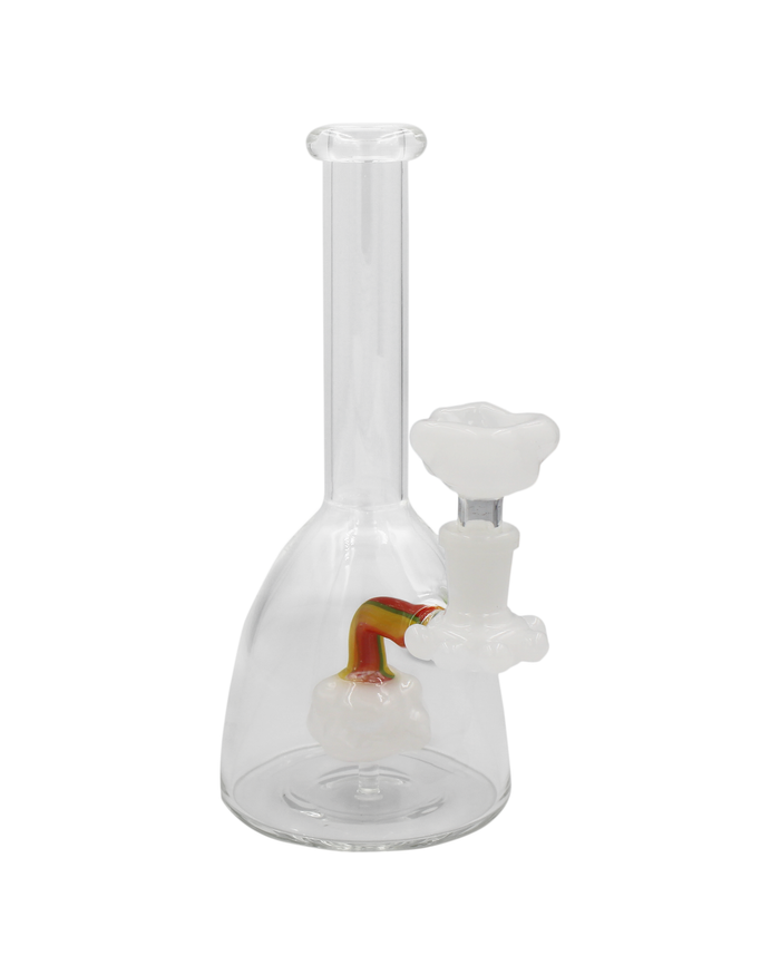 7.5" Rainbow Cloud Water Pipe WorldofBongs