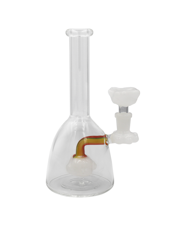 7.5" Rainbow Cloud Water Pipe WorldofBongs