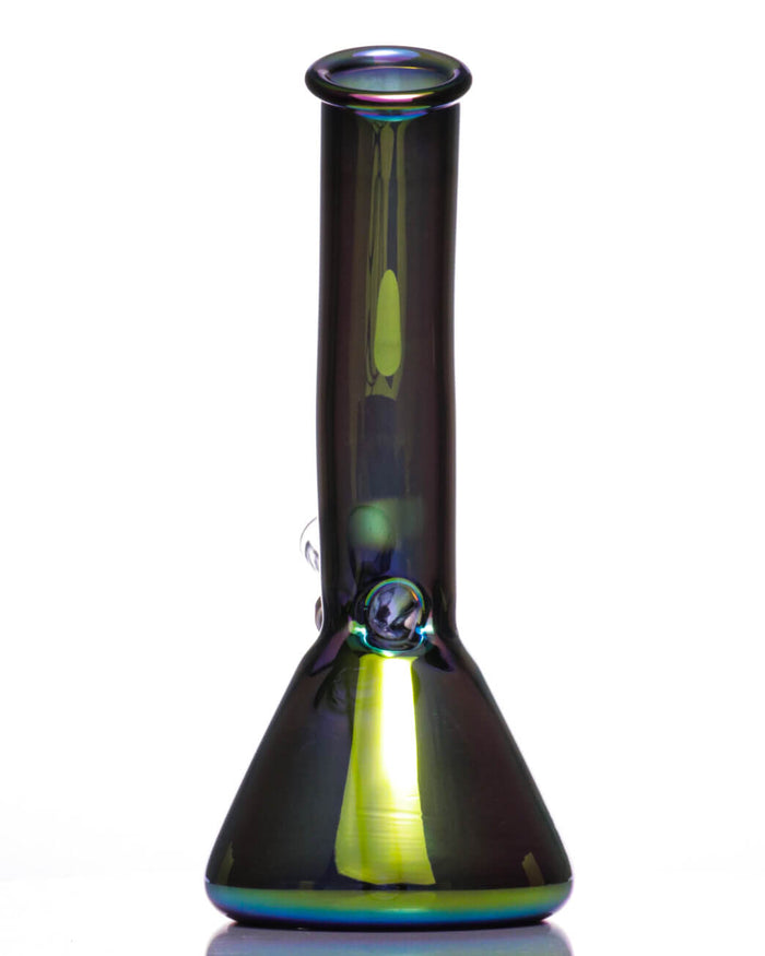 8" Bent Rainbow Beaker Bong WorldofBongs