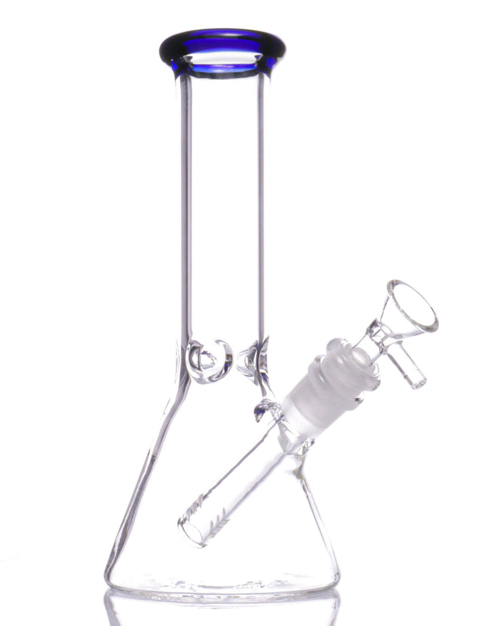 8'' Color Accented Beaker Bong WorldofBongs