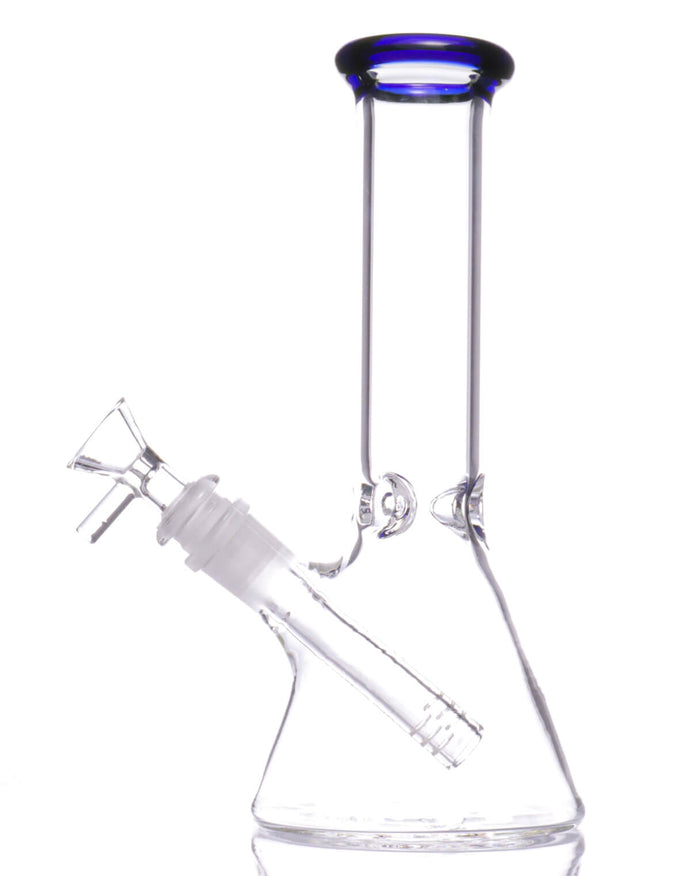 8'' Color Accented Beaker Bong WorldofBongs