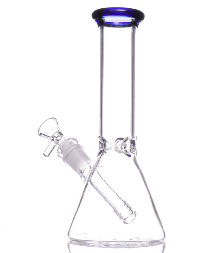 8'' Color Accented Beaker Bong WorldofBongs