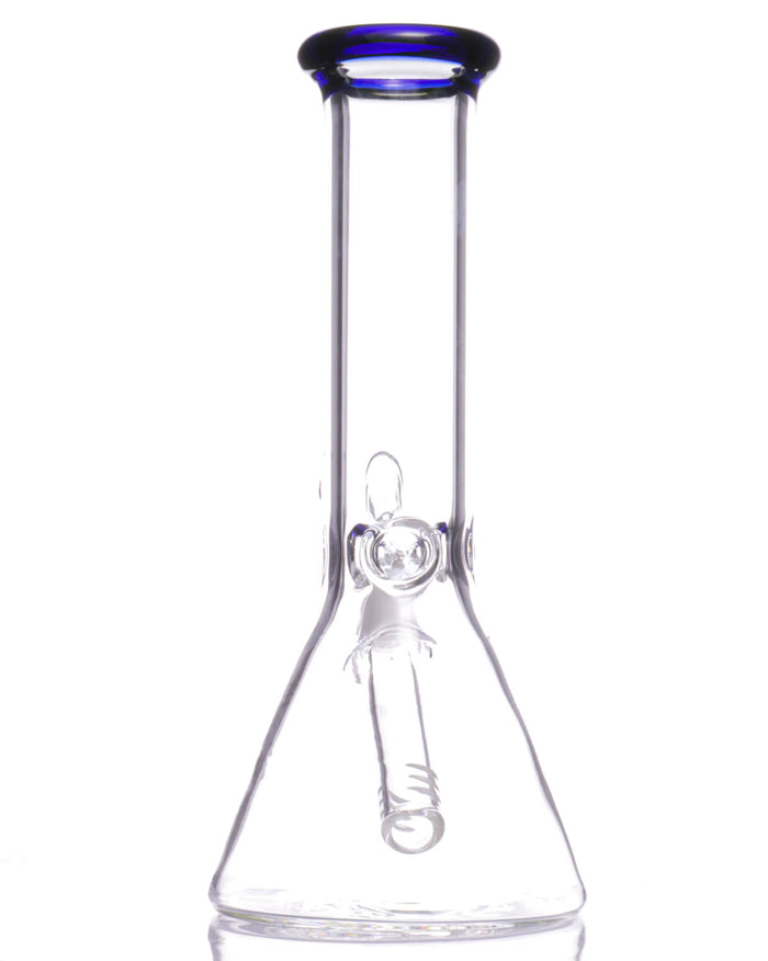 8'' Color Accented Beaker Bong WorldofBongs