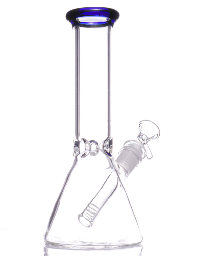 8'' Color Accented Beaker Bong WorldofBongs