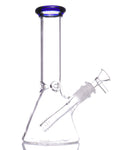 8'' Color Accented Beaker Bong WorldofBongs