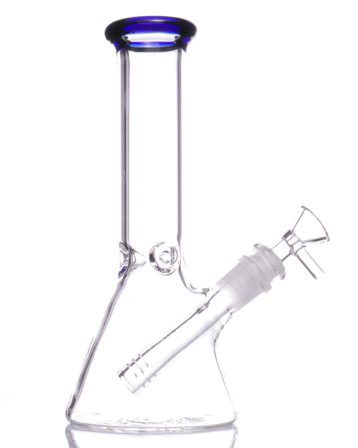 8'' Color Accented Beaker Bong WorldofBongs