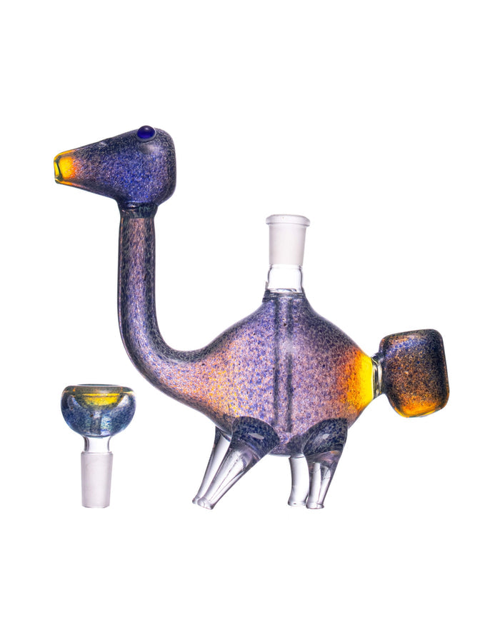 8" HERBivore Dinosaur Bong WorldofBongs