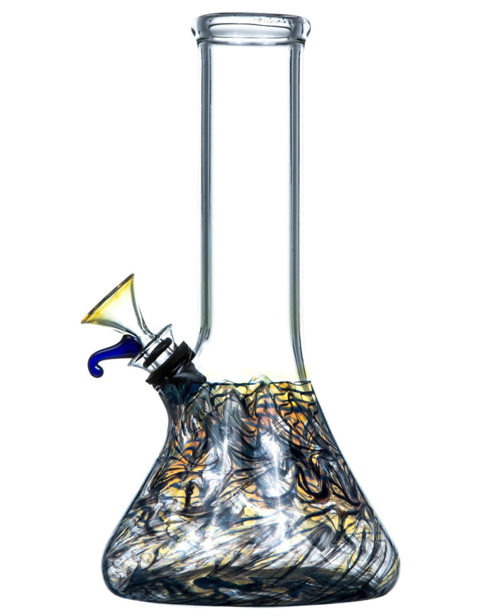 8" Raked Beaker Water Pipe