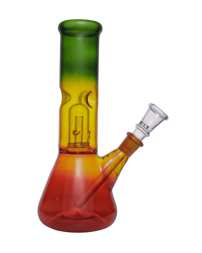 8'' Rasta Perc Bong WorldofBongs