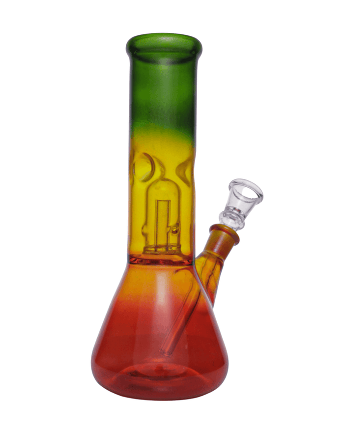 8'' Rasta Perc Bong WorldofBongs