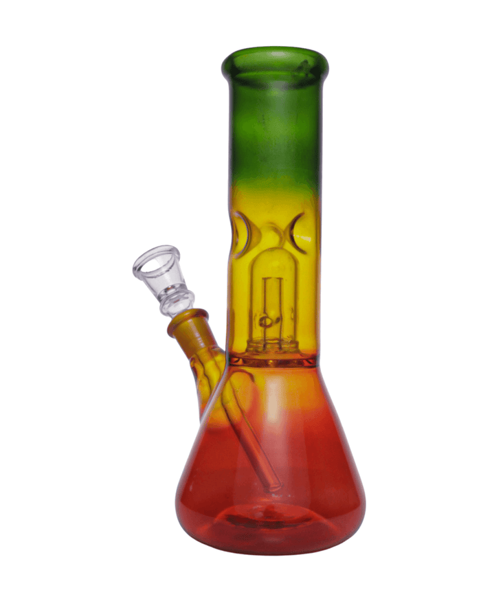 8'' Rasta Perc Bong WorldofBongs