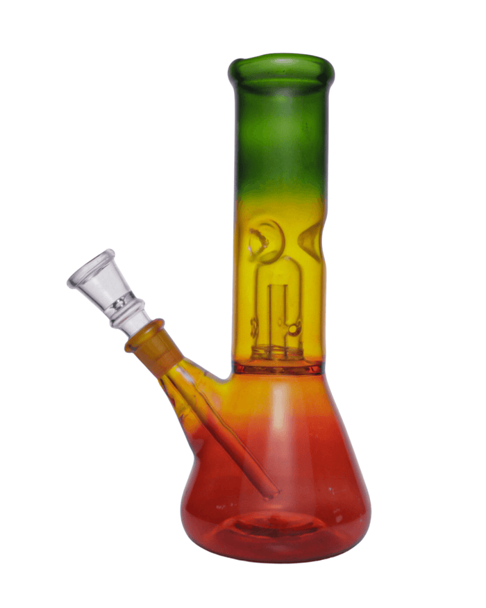 8'' Rasta Perc Bong WorldofBongs