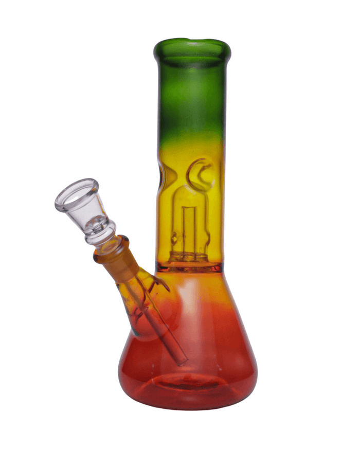 8'' Rasta Perc Bong WorldofBongs